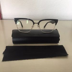 prada vpr 30R ROK-101 eyeglass frames 52-18-140